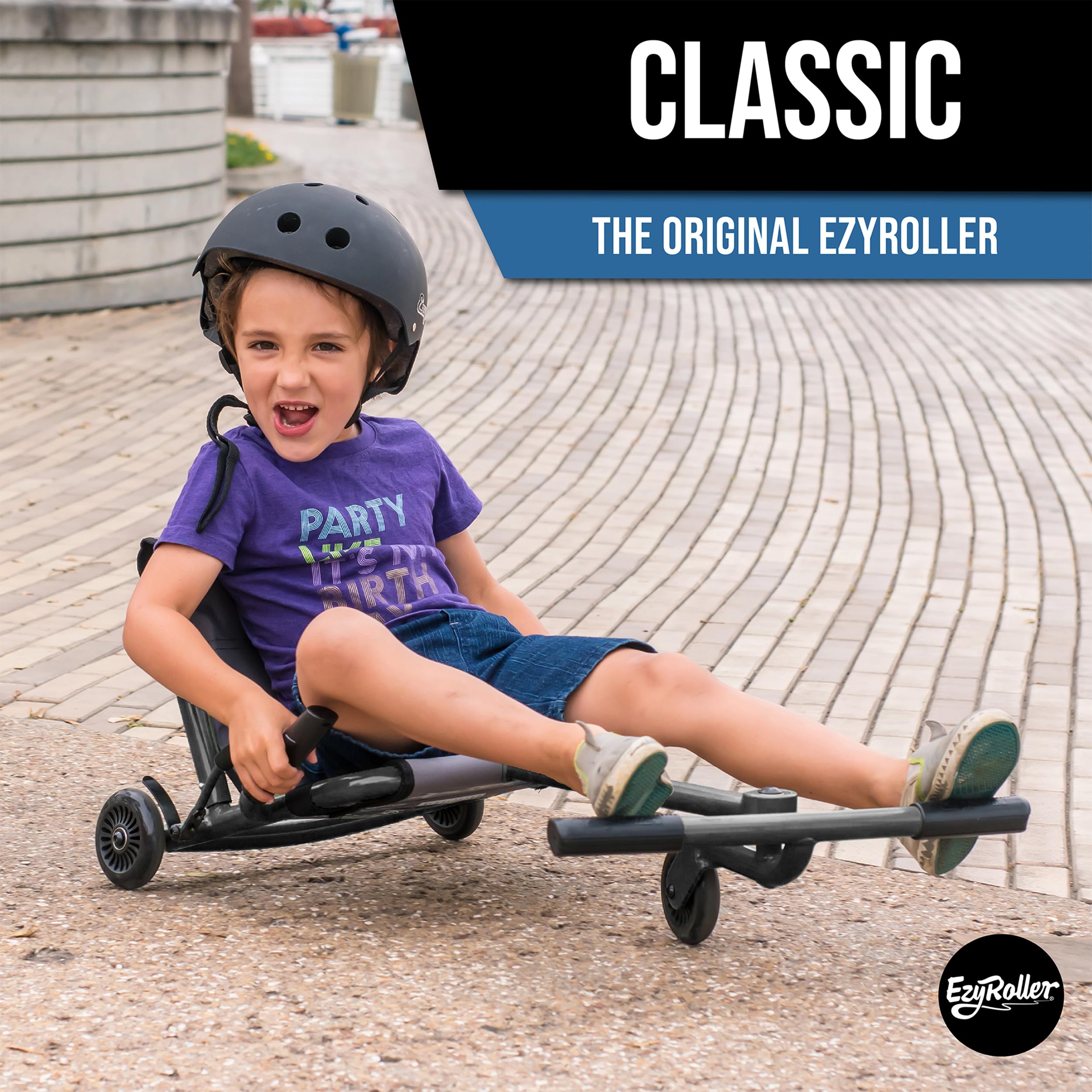 Amazon.co.jp: (Black) - EzyRoller Classic Children Tricycle
